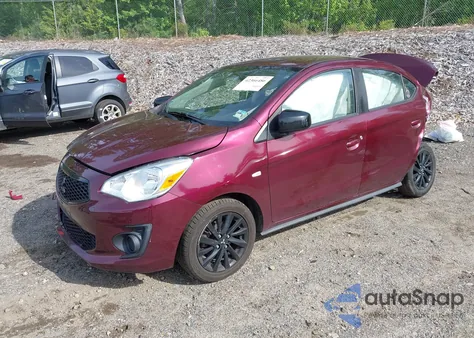 2020 Mitsubishi Mirage Le/Se from USA, damaged, VIN ML32F4FJ1LHF06821